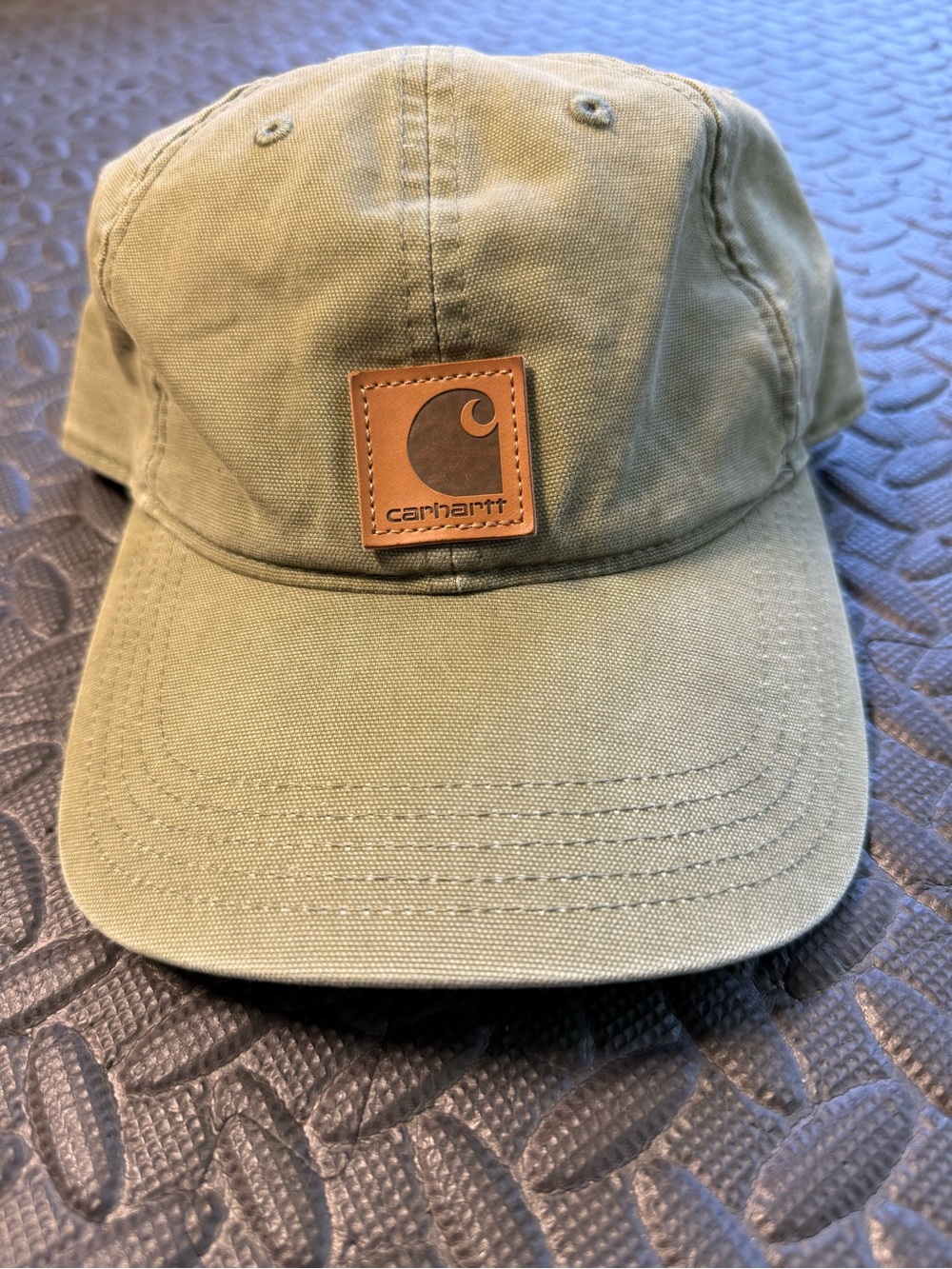 Carhartt Olive Green Signature Odessa  Patch Cap